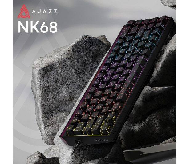 Ajazz NK68 Red Switch czarna - 1536377 - zdjęcie 7